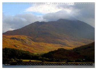 Schottland und Edinburgh (Wandkalender 2027 DIN A3 quer), CALVENDO Monatskalender