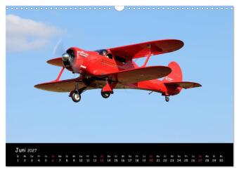Doppeldecker - Veteranen der Lüfte (Wandkalender 2027 DIN A3 quer), CALVENDO Monatskalender