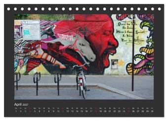 Paris, mon amour (Tischkalender 2027 DIN A5 quer), CALVENDO Monatskalender