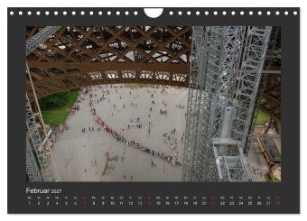 Paris, mon amour (Wandkalender 2027 DIN A4 quer), CALVENDO Monatskalender