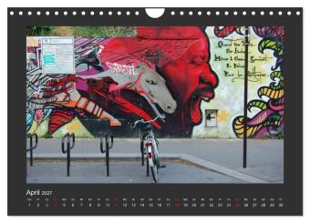 Paris, mon amour (Wandkalender 2027 DIN A4 quer), CALVENDO Monatskalender