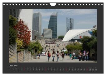 Paris, mon amour (Wandkalender 2027 DIN A4 quer), CALVENDO Monatskalender