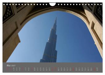 Dubai. Glanz unter der Sonne Arabiens (Wandkalender 2027 DIN A4 quer), CALVENDO Monatskalender