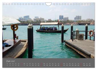 Dubai. Glanz unter der Sonne Arabiens (Wandkalender 2027 DIN A4 quer), CALVENDO Monatskalender