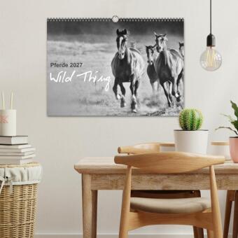 Pferde 2027 Wild Thing (Wandkalender 2027 DIN A3 quer), CALVENDO Monatskalender