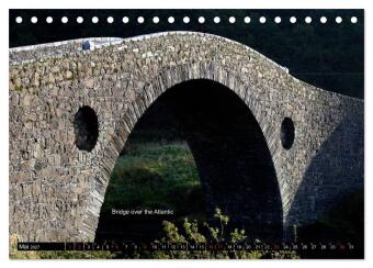 Schottland und Edinburgh (Tischkalender 2027 DIN A5 quer), CALVENDO Monatskalender