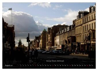 Schottland und Edinburgh (Wandkalender 2027 DIN A2 quer), CALVENDO Monatskalender
