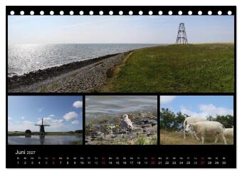 Texel, eine Perle Hollands (Tischkalender 2027 DIN A5 quer), CALVENDO Monatskalender