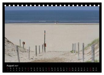 Texel, eine Perle Hollands (Tischkalender 2027 DIN A5 quer), CALVENDO Monatskalender
