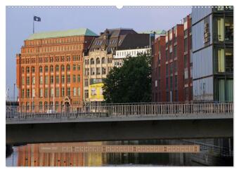 Perle Hamburg (hochwertiger Premium Wandkalender 2027 DIN A2 quer), Kunstdruck in Hochglanz