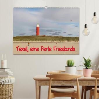 Texel, eine Perle Hollands (Wandkalender 2027 DIN A2 quer), CALVENDO Monatskalender