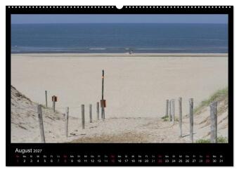 Texel, eine Perle Hollands (Wandkalender 2027 DIN A2 quer), CALVENDO Monatskalender