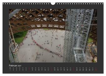Paris, mon amour (Wandkalender 2027 DIN A3 quer), CALVENDO Monatskalender
