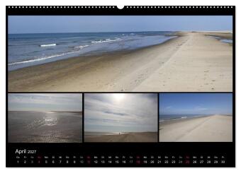 Texel, eine Perle Hollands (hochwertiger Premium Wandkalender 2027 DIN A2 quer), Kunstdruck in Hochglanz