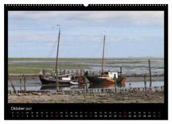 Texel, eine Perle Hollands (hochwertiger Premium Wandkalender 2027 DIN A2 quer), Kunstdruck in Hochglanz