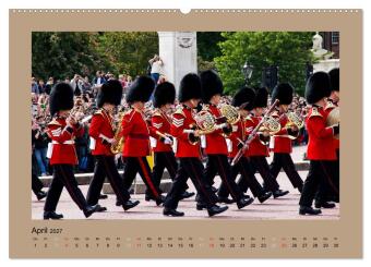 London (Wandkalender 2027 DIN A2 quer), CALVENDO Monatskalender