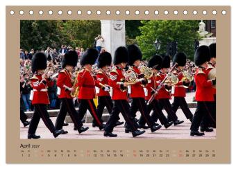 London (Tischkalender 2027 DIN A5 quer), CALVENDO Monatskalender