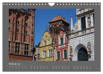 Kirchen in Europa (Wandkalender 2027 DIN A4 quer), CALVENDO Monatskalender