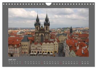 Kirchen in Europa (Wandkalender 2027 DIN A4 quer), CALVENDO Monatskalender