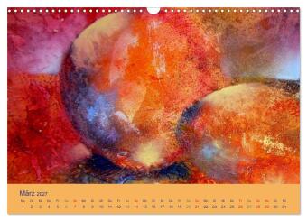 Kunstkalender 2027 - Augenblicke der Malerei (Wandkalender 2027 DIN A3 quer), CALVENDO Monatskalender