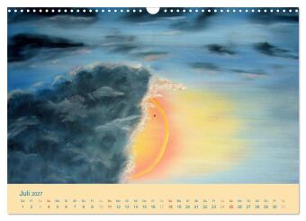 Kunstkalender 2027 - Augenblicke der Malerei (Wandkalender 2027 DIN A3 quer), CALVENDO Monatskalender