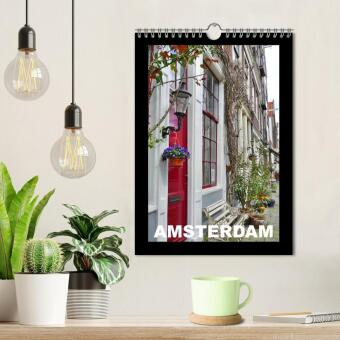Amsterdam (Wandkalender 2027 DIN A4 hoch), CALVENDO Monatskalender