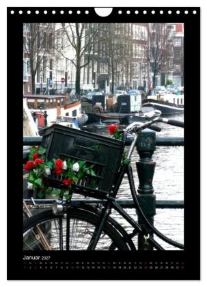 Amsterdam (Wandkalender 2027 DIN A4 hoch), CALVENDO Monatskalender