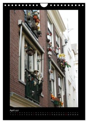 Amsterdam (Wandkalender 2027 DIN A4 hoch), CALVENDO Monatskalender