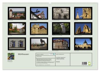 Mühlhausen (Wandkalender 2027 DIN A2 quer), CALVENDO Monatskalender