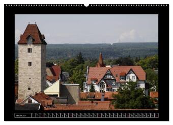 Mühlhausen (Wandkalender 2027 DIN A2 quer), CALVENDO Monatskalender