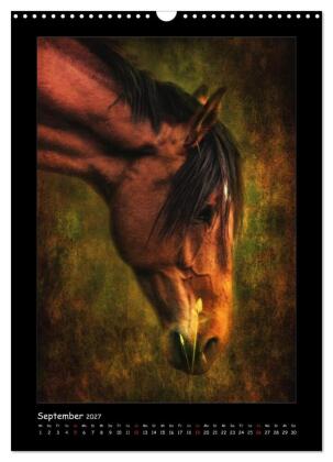 Art Horse 2027 (Wandkalender 2027 DIN A3 hoch), CALVENDO Monatskalender