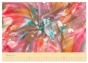 Kunstkalender 2027 - Augenblicke der Malerei (hochwertiger Premium Wandkalender 2027 DIN A2 quer), Kunstdruck in Hochglanz