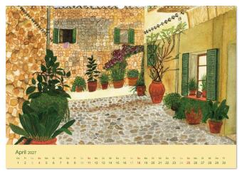 Kunstkalender 2027 - Augenblicke der Malerei (hochwertiger Premium Wandkalender 2027 DIN A2 quer), Kunstdruck in Hochglanz