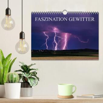 Faszination Gewitter (Wandkalender 2027 DIN A4 quer), CALVENDO Monatskalender