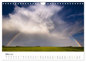 Faszination Gewitter (Wandkalender 2027 DIN A4 quer), CALVENDO Monatskalender