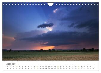 Faszination Gewitter (Wandkalender 2027 DIN A4 quer), CALVENDO Monatskalender