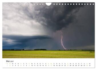 Faszination Gewitter (Wandkalender 2027 DIN A4 quer), CALVENDO Monatskalender