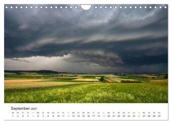 Faszination Gewitter (Wandkalender 2027 DIN A4 quer), CALVENDO Monatskalender