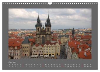 Kirchen in Europa (Wandkalender 2027 DIN A3 quer), CALVENDO Monatskalender