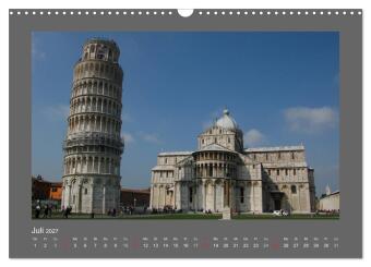 Kirchen in Europa (Wandkalender 2027 DIN A3 quer), CALVENDO Monatskalender