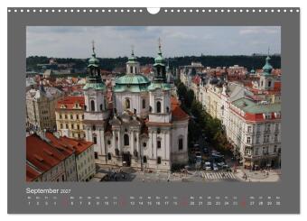 Kirchen in Europa (Wandkalender 2027 DIN A3 quer), CALVENDO Monatskalender