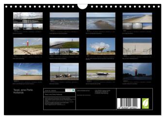 Texel, eine Perle Hollands (Wandkalender 2027 DIN A4 quer), CALVENDO Monatskalender