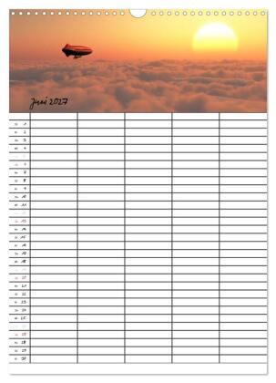 Familienplaner mit schönen Landschaftsbildern (Wandkalender 2027 DIN A3 hoch), CALVENDO Monatskalender