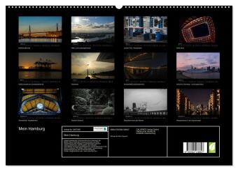 Mein Hamburg (hochwertiger Premium Wandkalender 2027 DIN A2 quer), Kunstdruck in Hochglanz