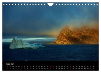 Grönland by André Poling (Wandkalender 2027 DIN A4 quer), CALVENDO Monatskalender