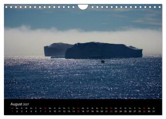Grönland by André Poling (Wandkalender 2027 DIN A4 quer), CALVENDO Monatskalender