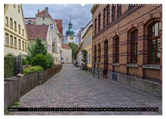 Herforder Ansichten (hochwertiger Premium Wandkalender 2027 DIN A2 quer), Kunstdruck in Hochglanz