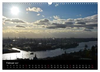 Mein Hamburg (Wandkalender 2027 DIN A3 quer), CALVENDO Monatskalender