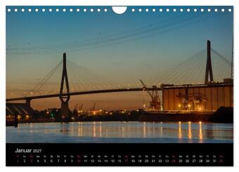 Mein Hamburg (Wandkalender 2027 DIN A4 quer), CALVENDO Monatskalender
