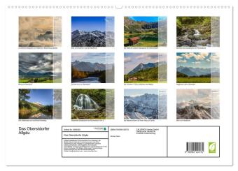Das Oberstdorfer Allgäu (hochwertiger Premium Wandkalender 2027 DIN A2 quer), Kunstdruck in Hochglanz